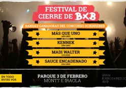 Ganadores del concurso "Bandas Destacadas" #CIERREBXB